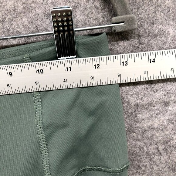Victoria's Secret Active Leggings Womens XS High Rise Mesh Sides Sage Green - Picture 7 of 12